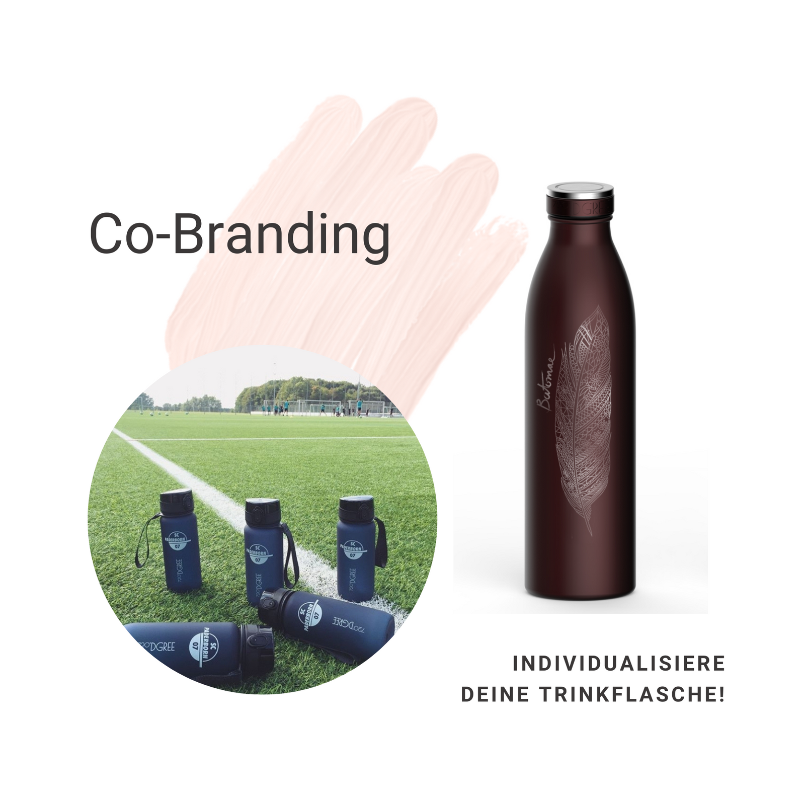Individualisierte Trinkflaschen mit Logo