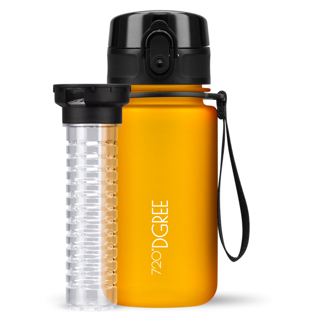uberBottle - Botella de agua para niños sin BPA para la escuela o deportes